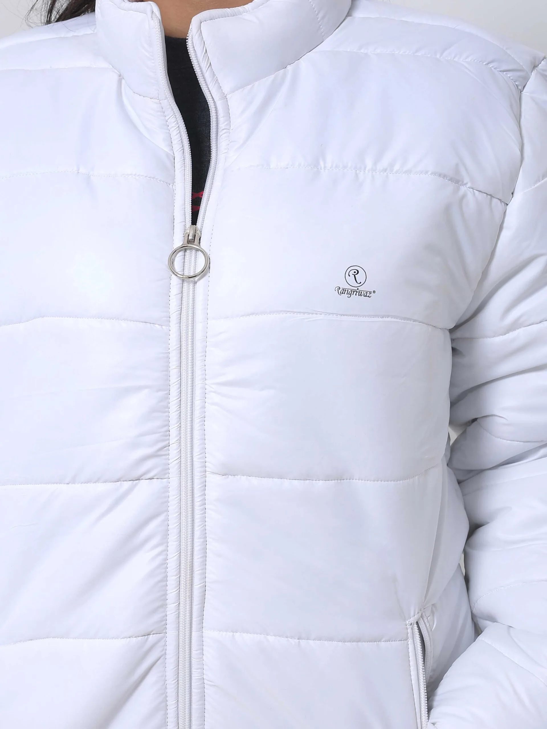 RANGRIWAZ Full Sleeve Cozy Core Heavy-Duty Winter Parka Jacket-White - Image 6
